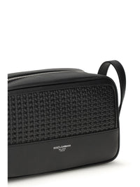 Dolce & Gabbana Men Leather Beauty Case