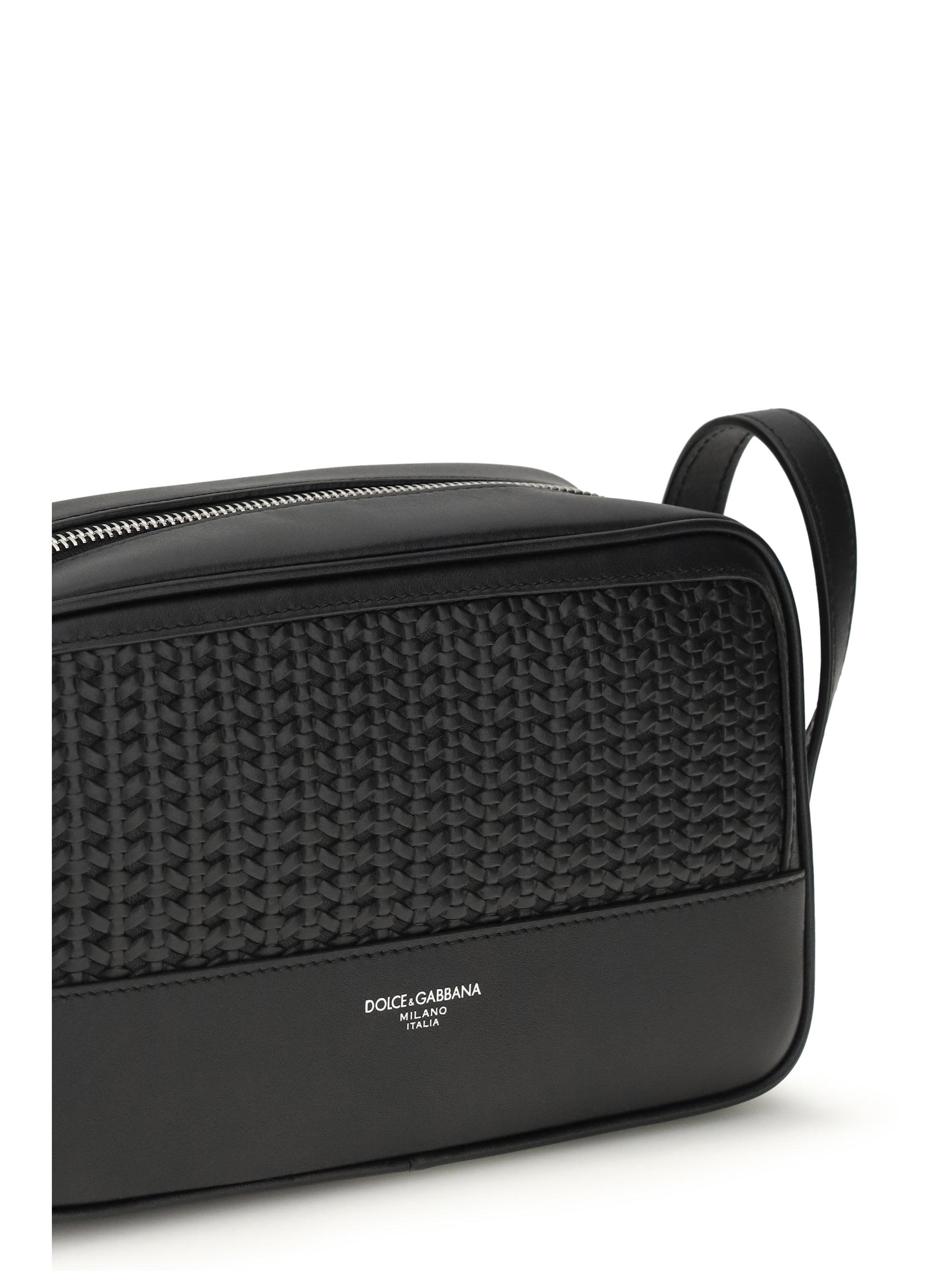 Dolce & Gabbana Men Leather Beauty Case
