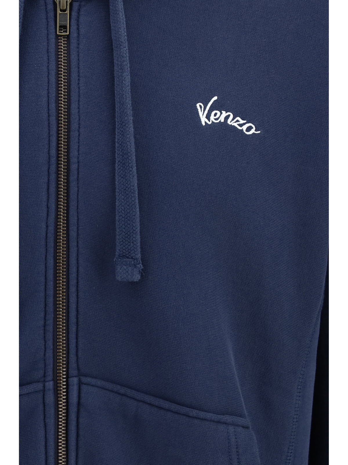 KENZO Kenzo Men Kenzo Eiffel Tower Design Cotton Hoodie