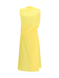 Jacquemus Women Drapped Midi Dress