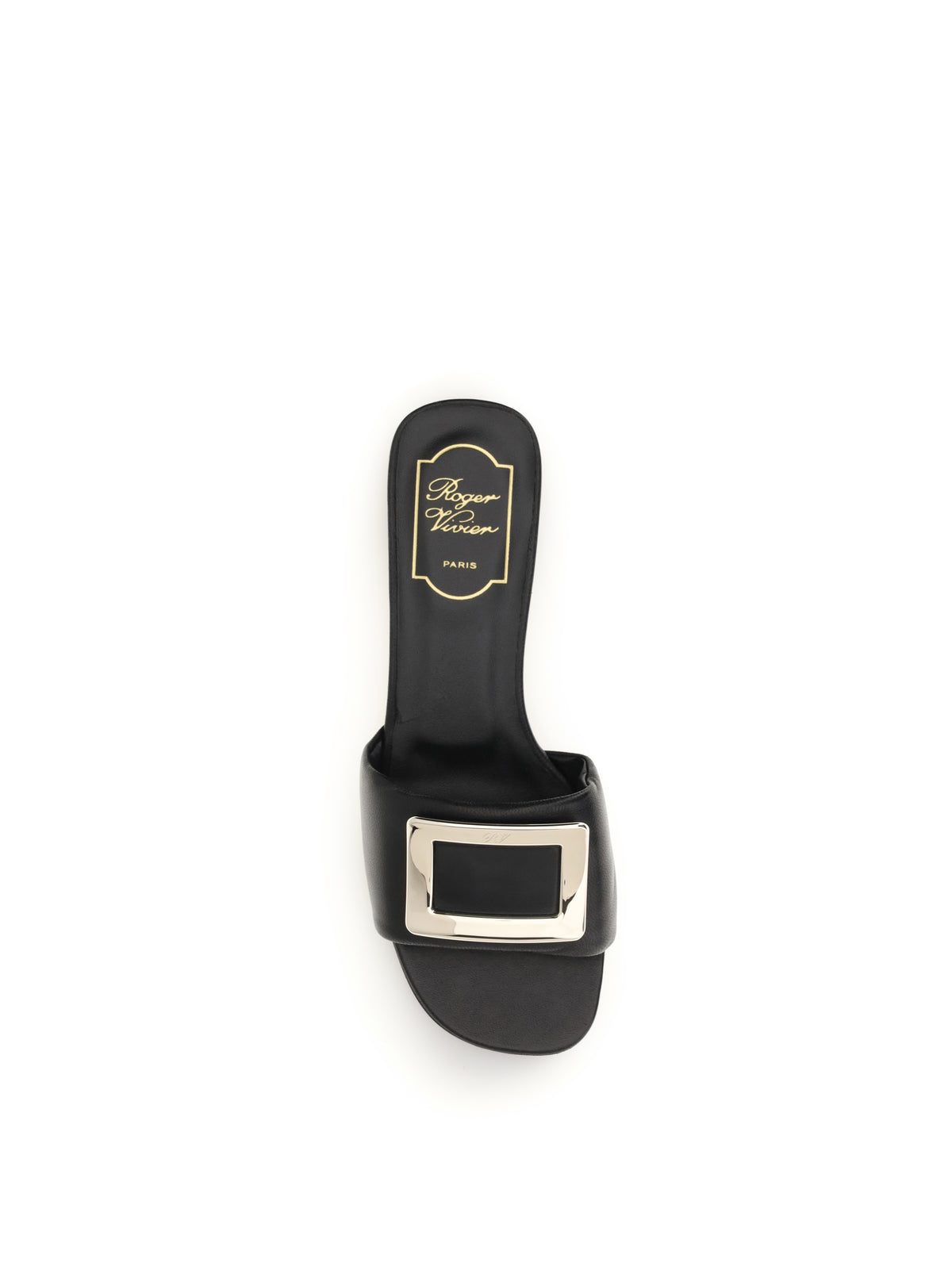 ROGER VIVIER Roger Vivier Women Leather Slide Sandals