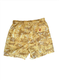 Isaia New Mens Yellow Camouflage Swim Trunks2