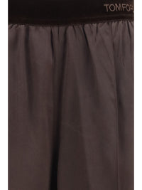 TOM FORD Tom Ford Women Stretch Silk Satin Pants