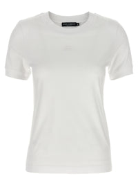 Dolce & Gabbana Women Logo Embroidery T-Shirt