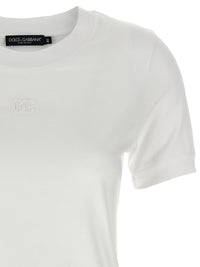 Dolce & Gabbana Women Logo Embroidery T-Shirt