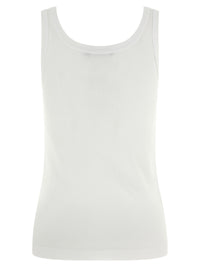 Dolce & Gabbana Women Logo Patch Tank Top