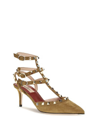 VALENTINO GARAVANI Valentino Garavani Women Rockstud Suede Pumps