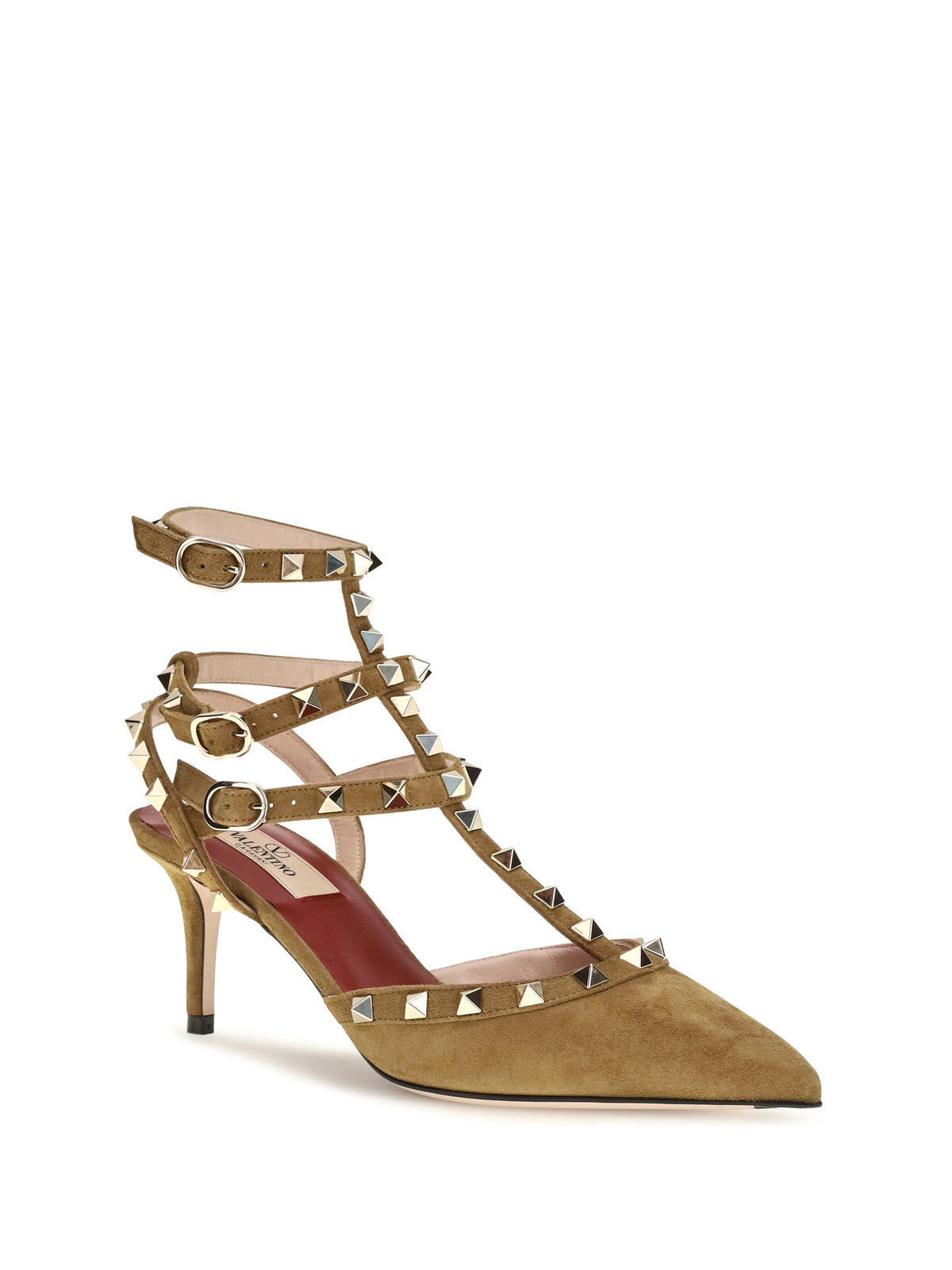 VALENTINO GARAVANI Valentino Garavani Women Rockstud Suede Pumps