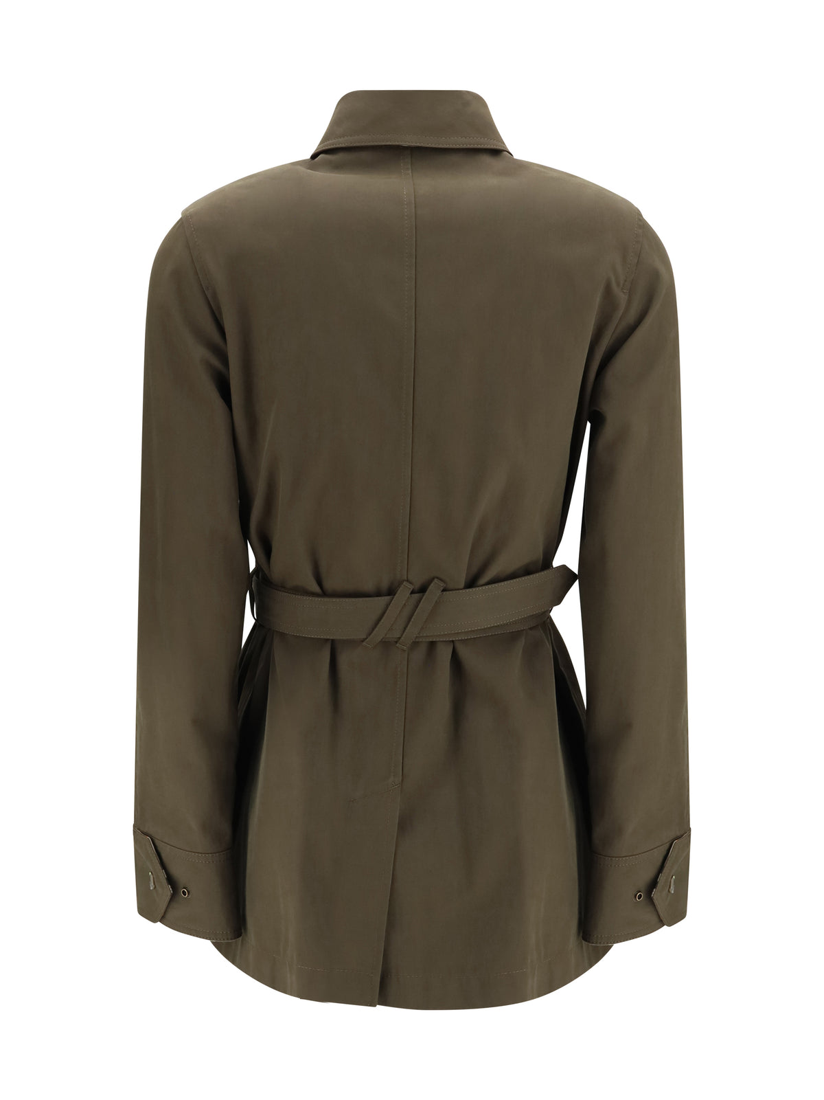 Burberry Women Gabardine Safari Jacket