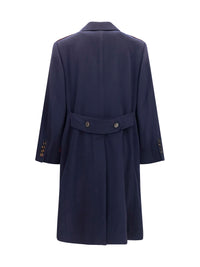 BRUNELLO CUCINELLI Brunello Cucinelli Men Double-Breasted Wool Coat