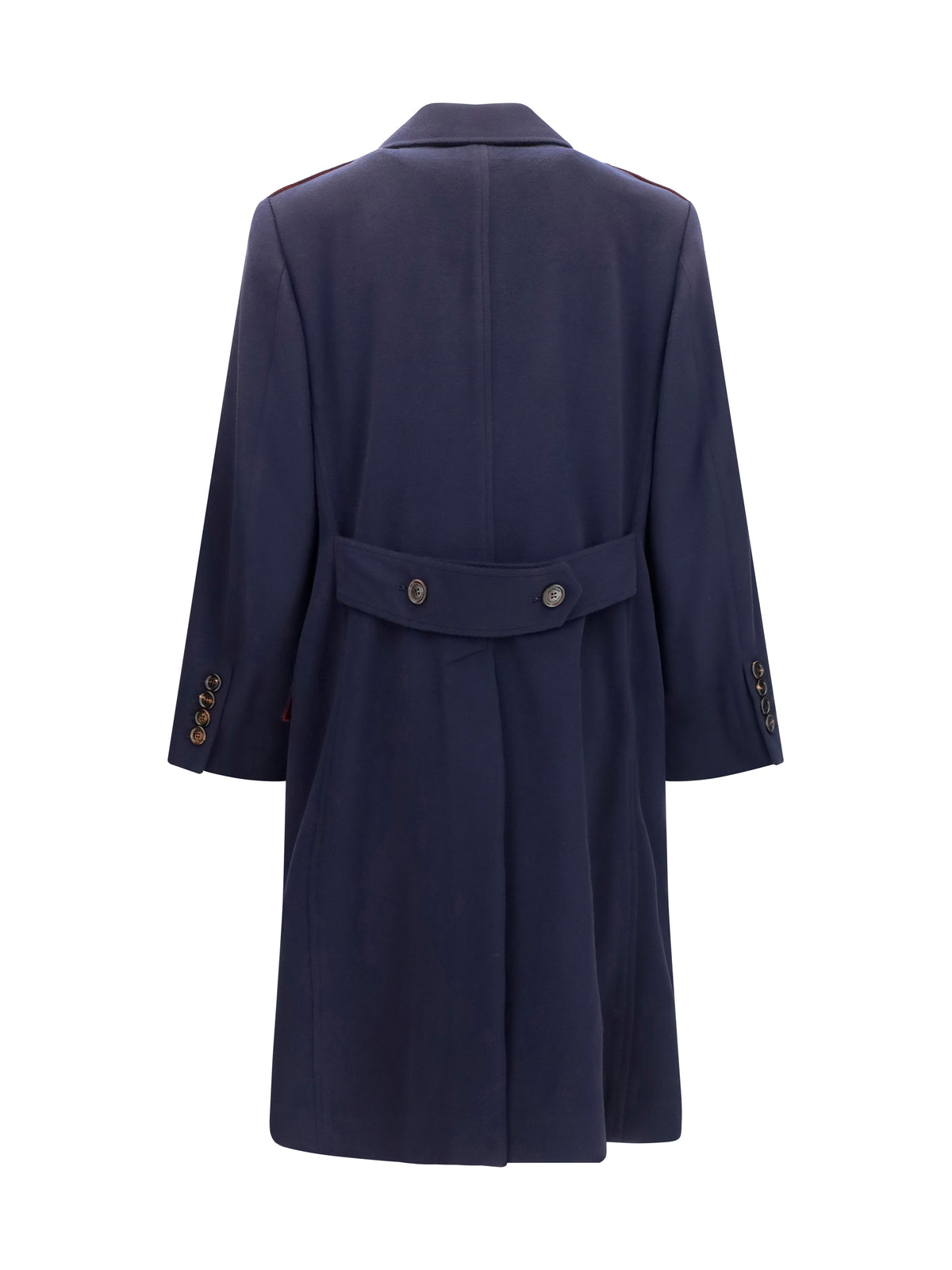 BRUNELLO CUCINELLI Brunello Cucinelli Men Double-Breasted Wool Coat