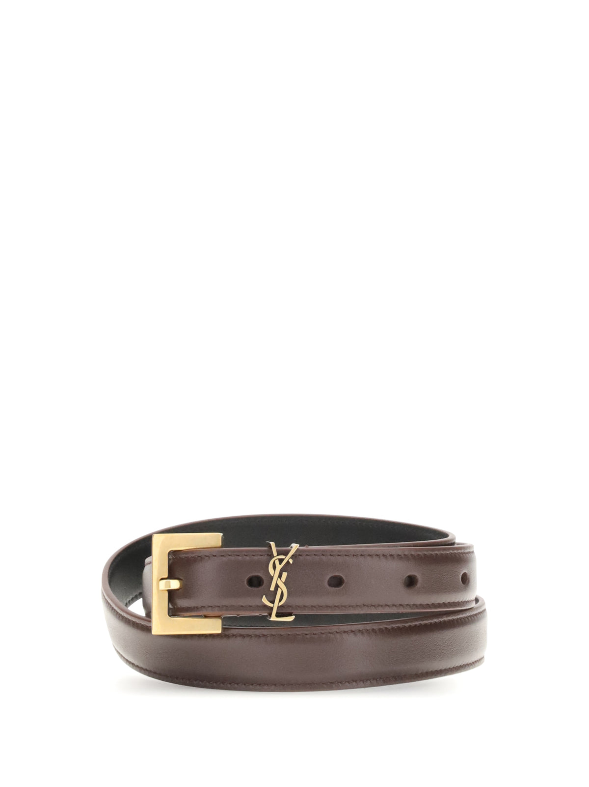 SAINT LAURENT Saint Laurent Women Cassandre Slim Belt