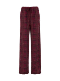 Ermanno Scervino Women Relaxed Tailoring Check Satin Pants