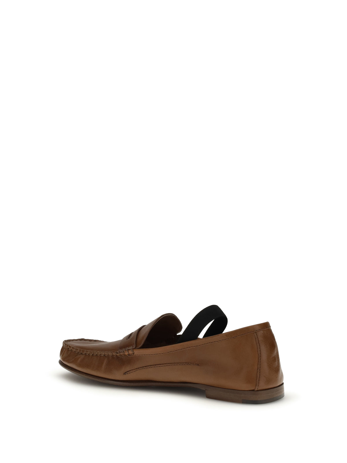 Versace Women Leather Loafers