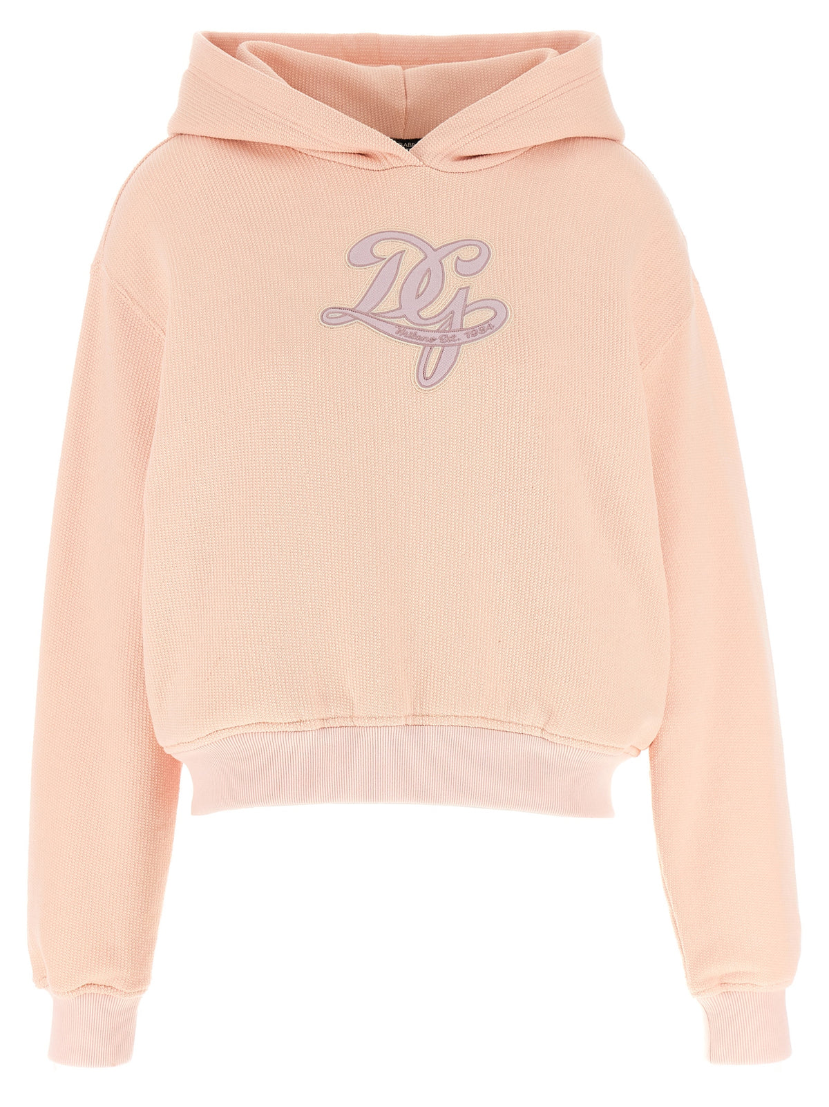Dolce & Gabbana Women Logo Embroidery Hoodie
