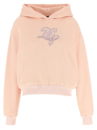 Dolce & Gabbana Women Logo Embroidery Hoodie