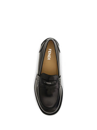 FENDI Fendi Men Ateneo Calfskin Loafers