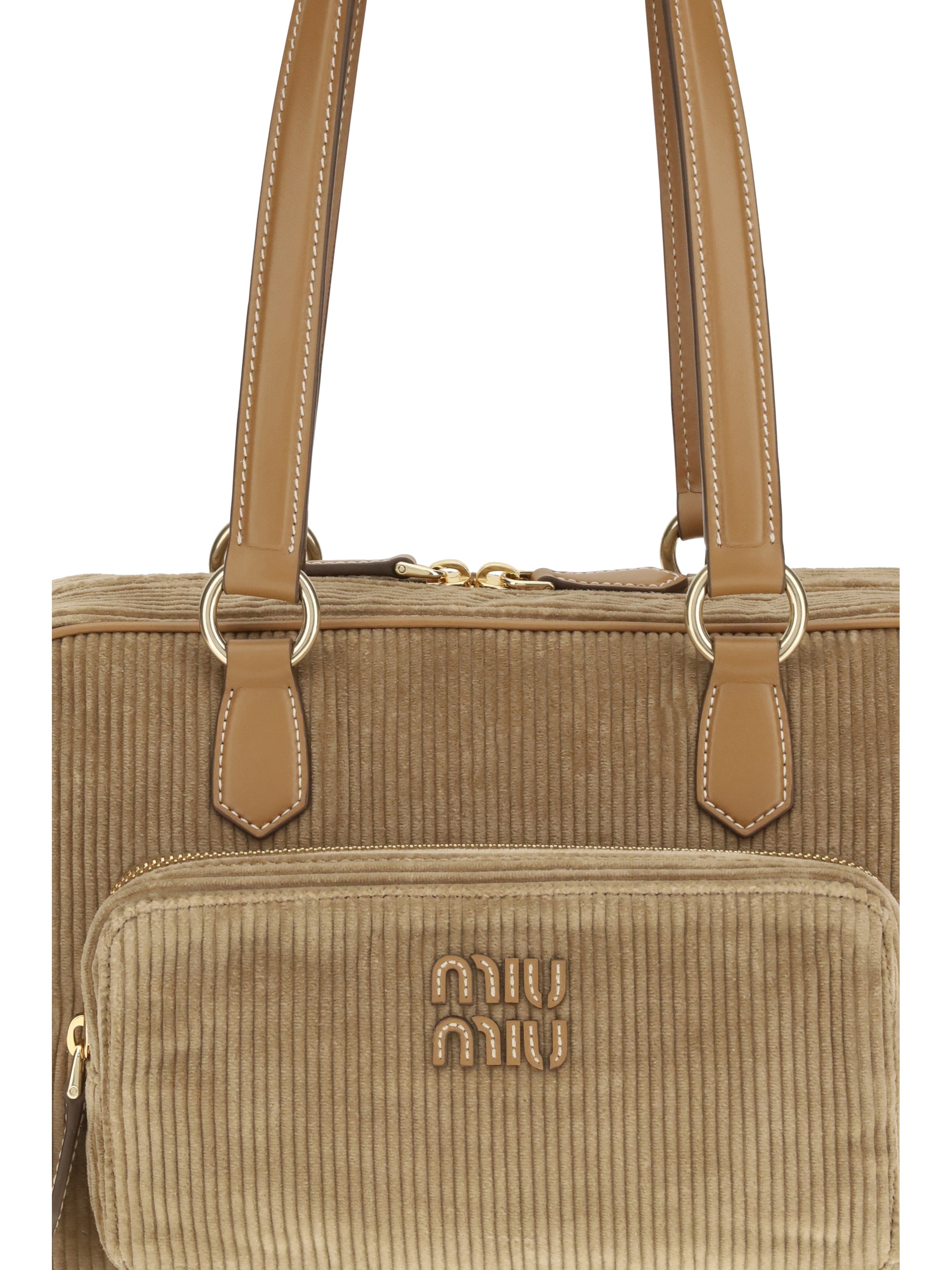 Miu Miu Women Corduroy Shoulder Bag