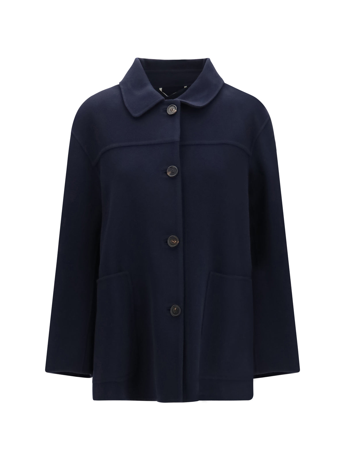 'S Maxmara Women Giugno Short Virgin Wool Coat