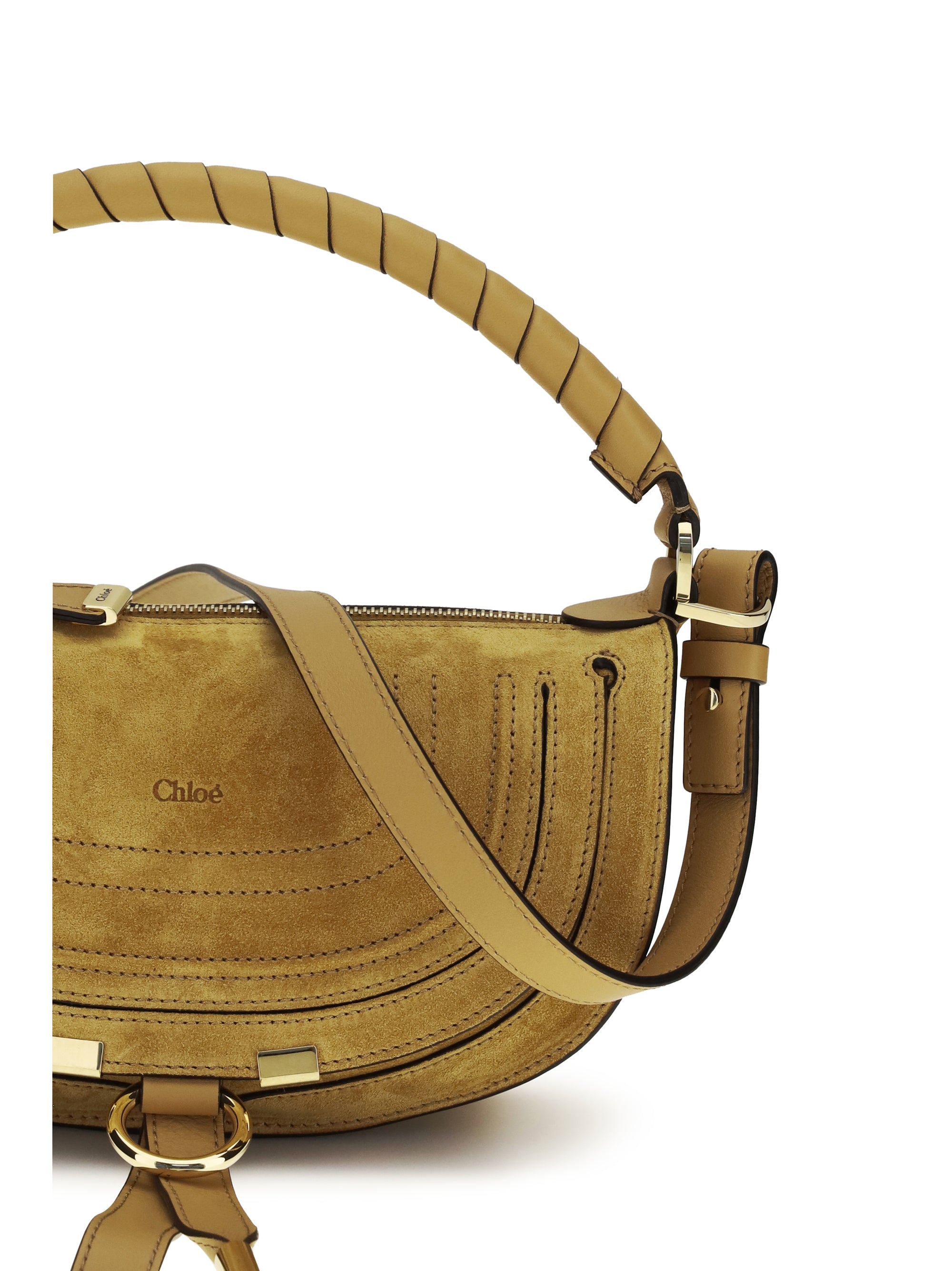 CHLOÉ Chloé Women Marcie Suede Mini Shoulder Bag