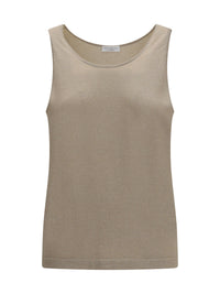 BRUNELLO CUCINELLI Brunello Cucinelli Women Luminous Knit Tank Top