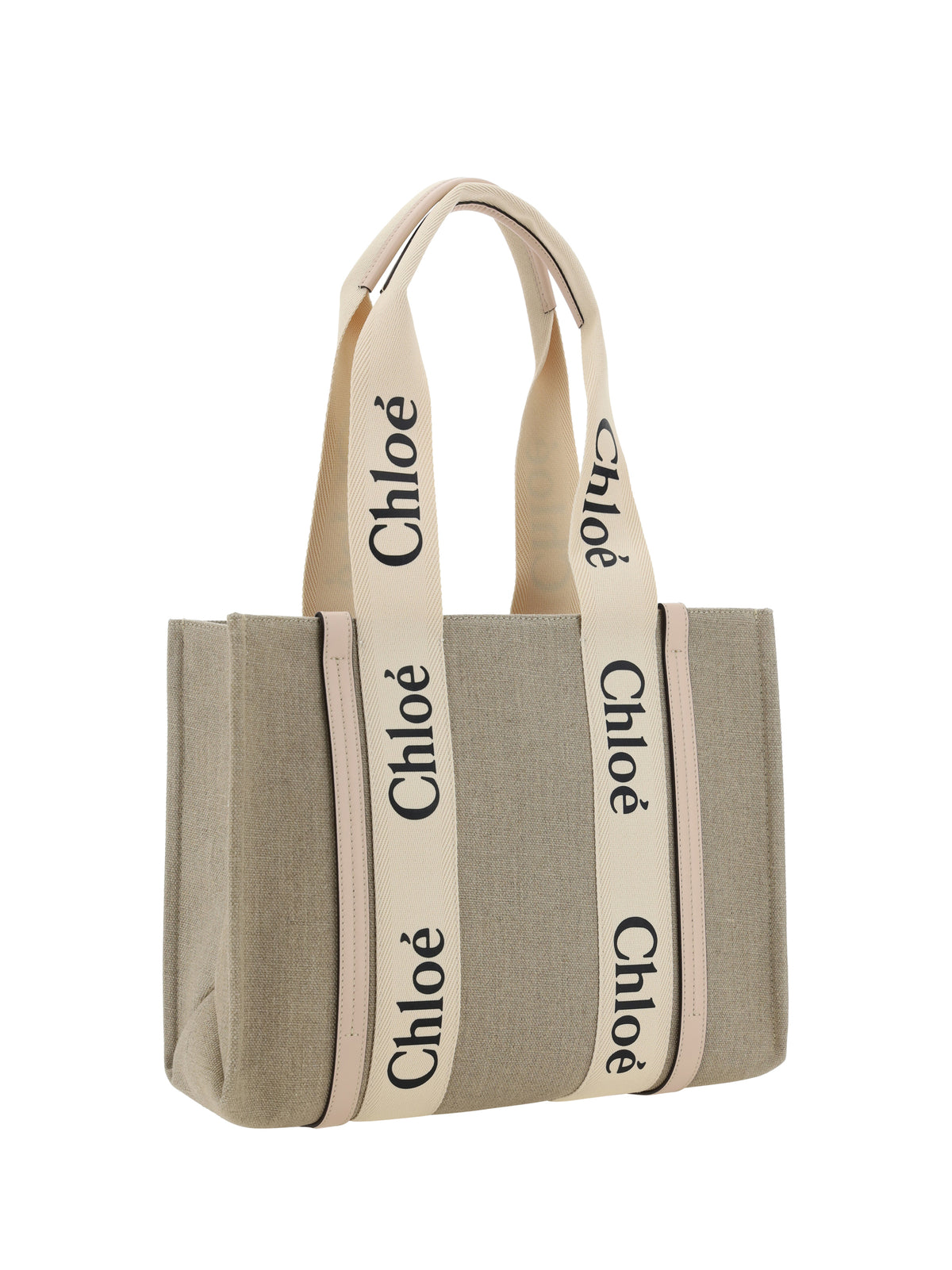 Chloé Women Woody Canvas Shoulder Bag