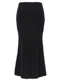 Alessandra Rich Women Maxi Wool Skirt