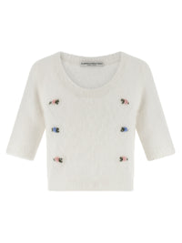 Alessandra Rich Women 'Carded Mohair' Sweater