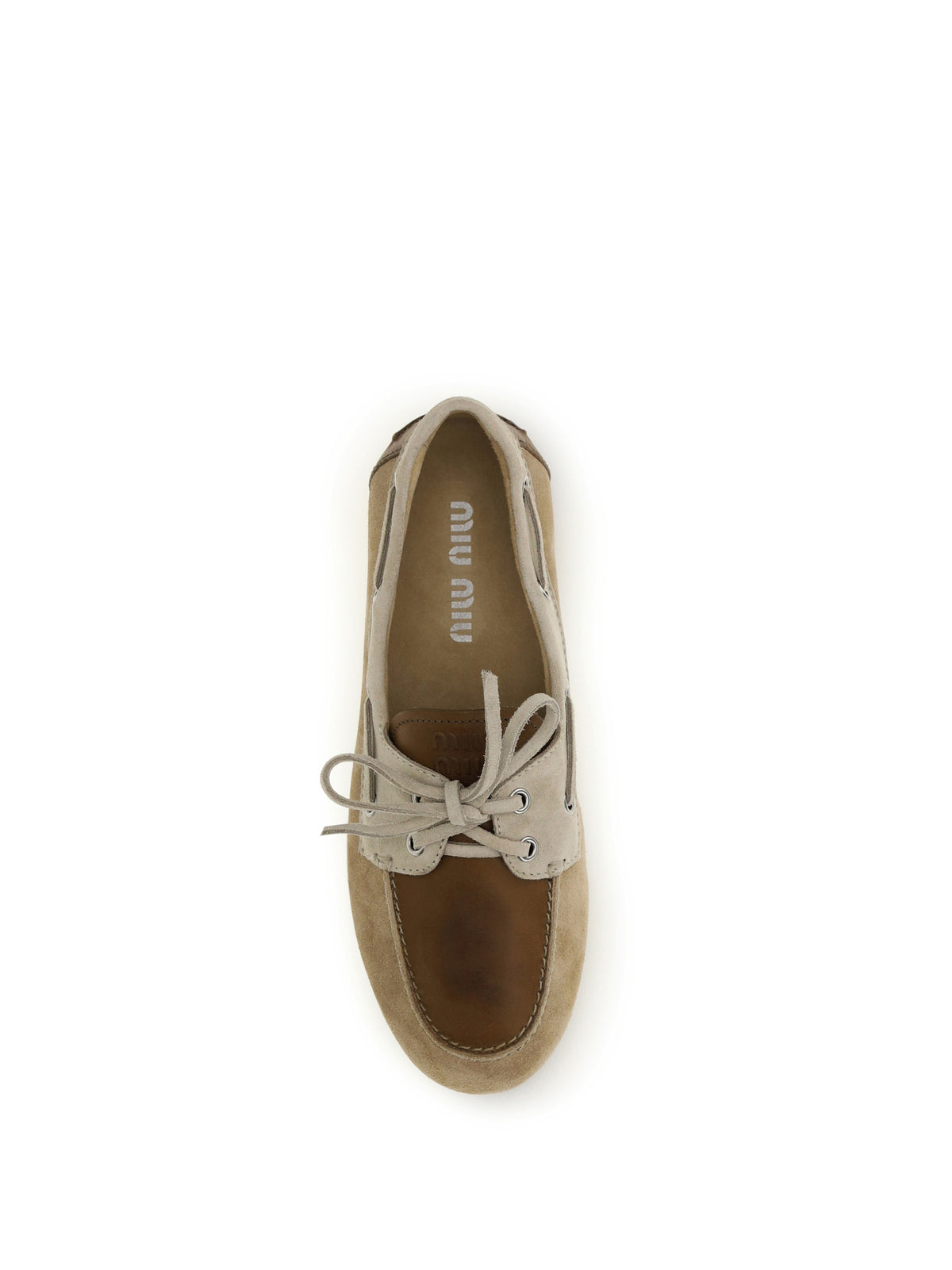 MIU MIU Miu Miu Women Leather And Suede Loafers