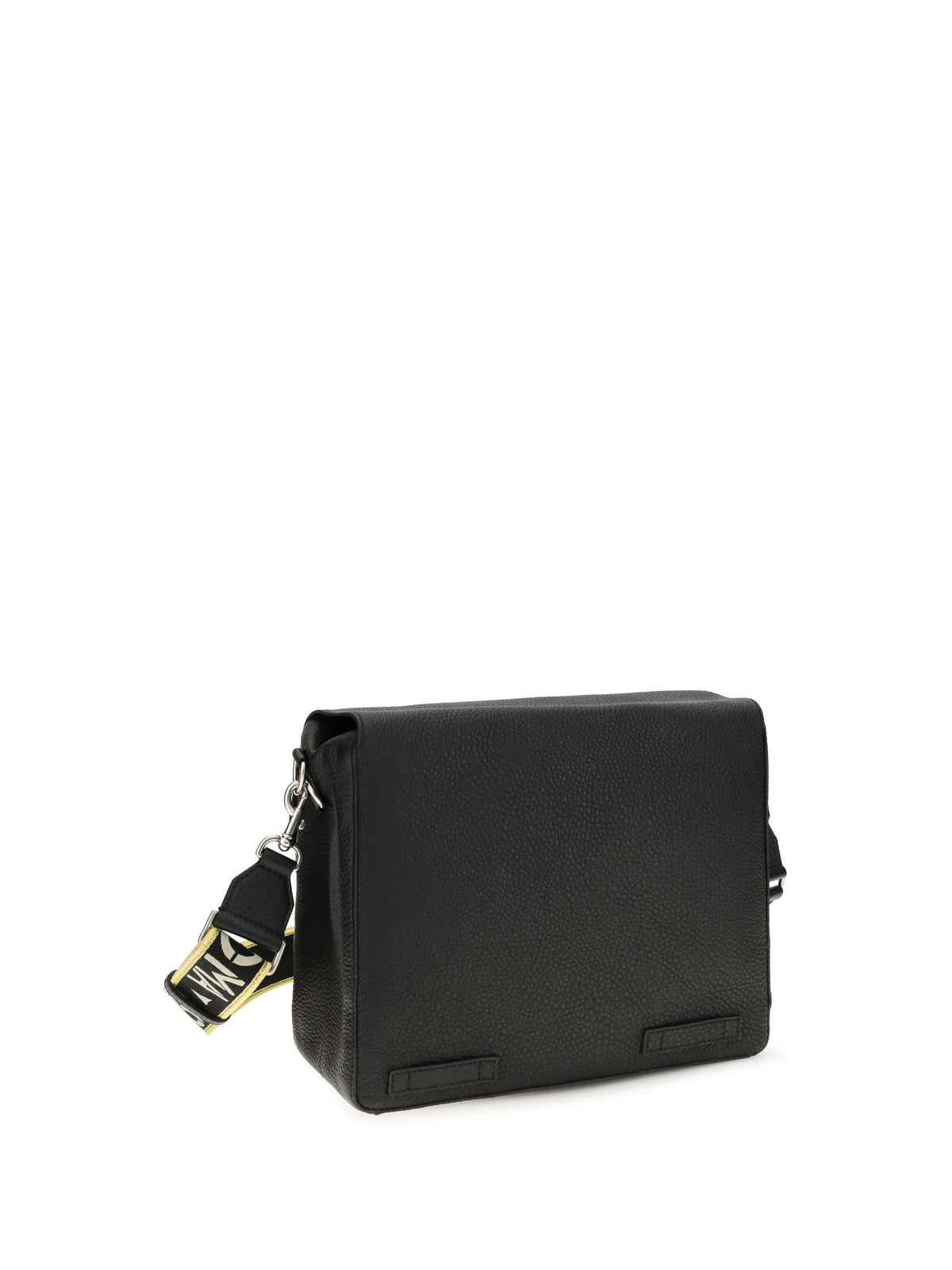 Fendi Men Flow Mess Medium Roman Leather Crossbody Bag