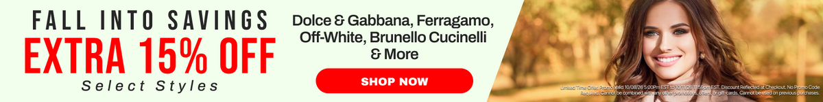 extra 15 off select fall styles woman in fall advertisement
