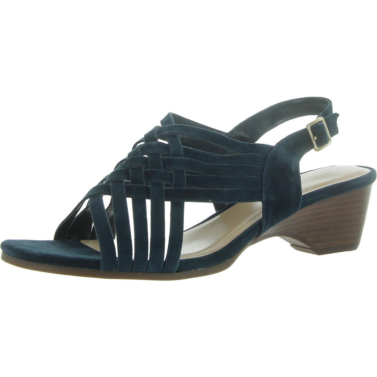 Seble Womens Strappy Manmade Ankle Strap