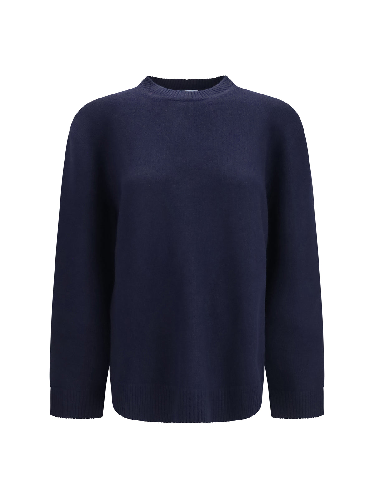PRADA Prada Women Crewneck Sweater With Suede Elbow Patches