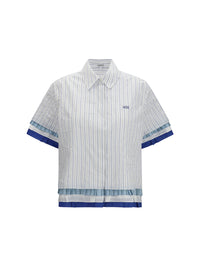 LOEWE Loewe Women Short-Sleeved Striped Shirt