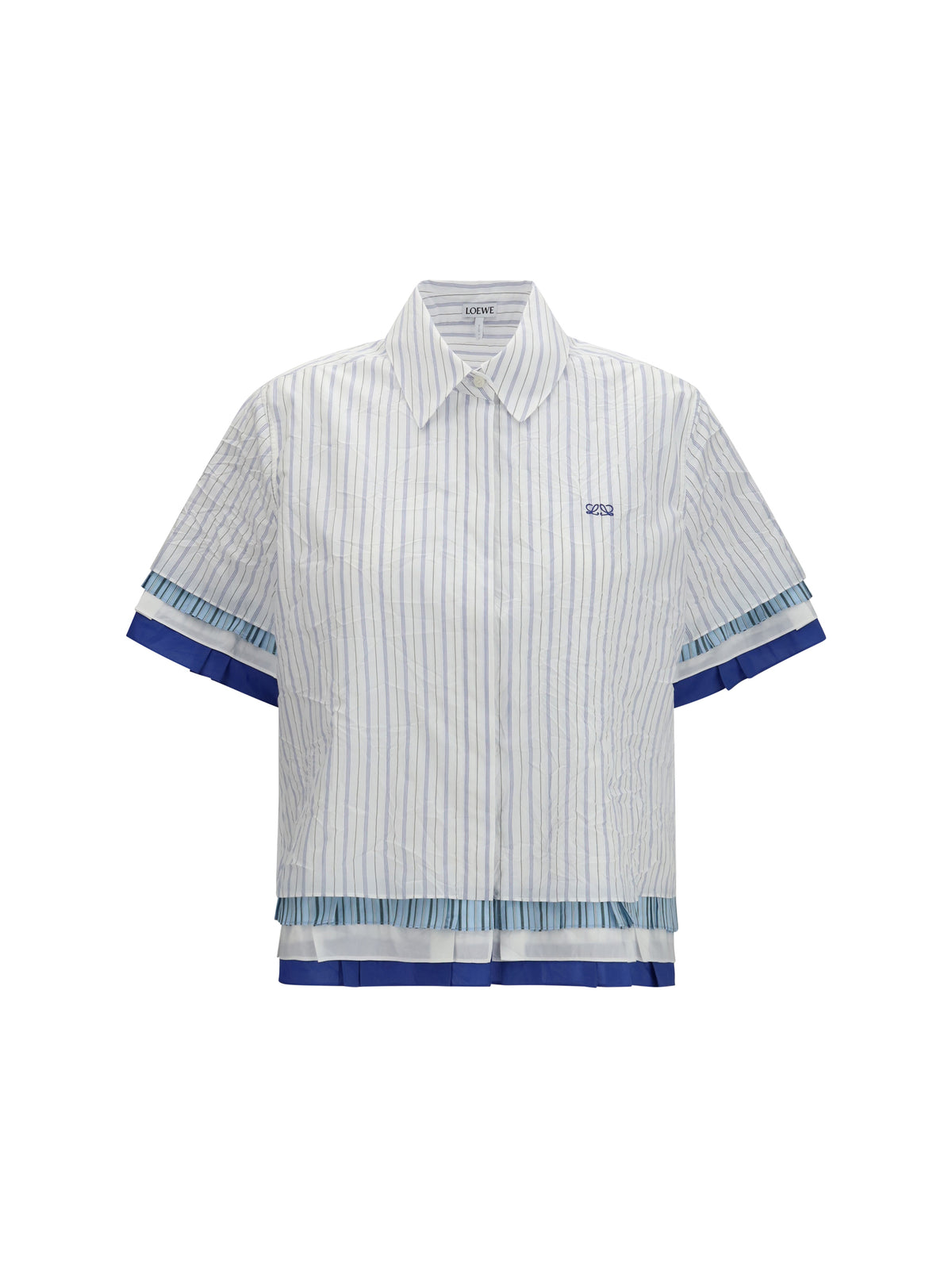 LOEWE Loewe Women Short-Sleeved Striped Shirt