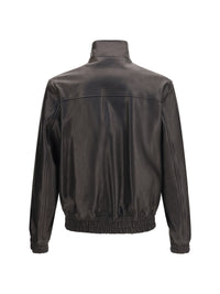 VALENTINO Valentino Men Leather Zip Jacket
