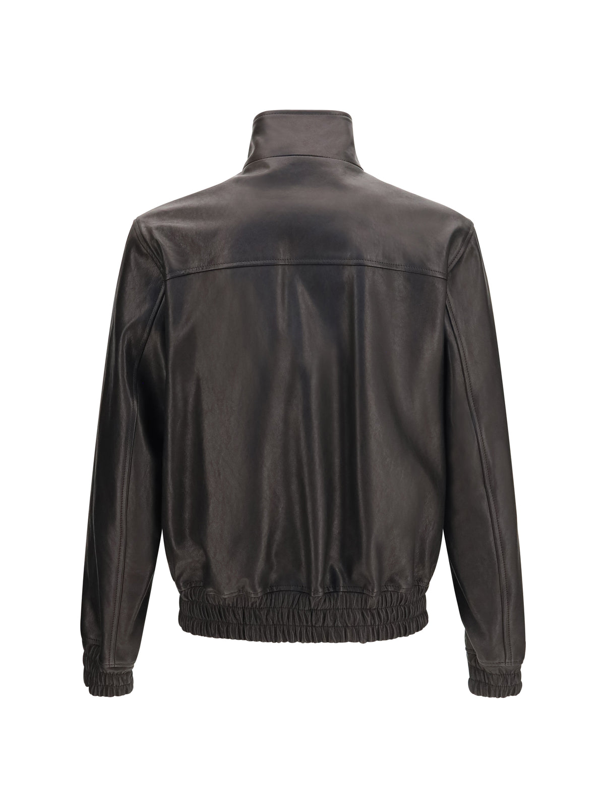VALENTINO Valentino Men Leather Zip Jacket