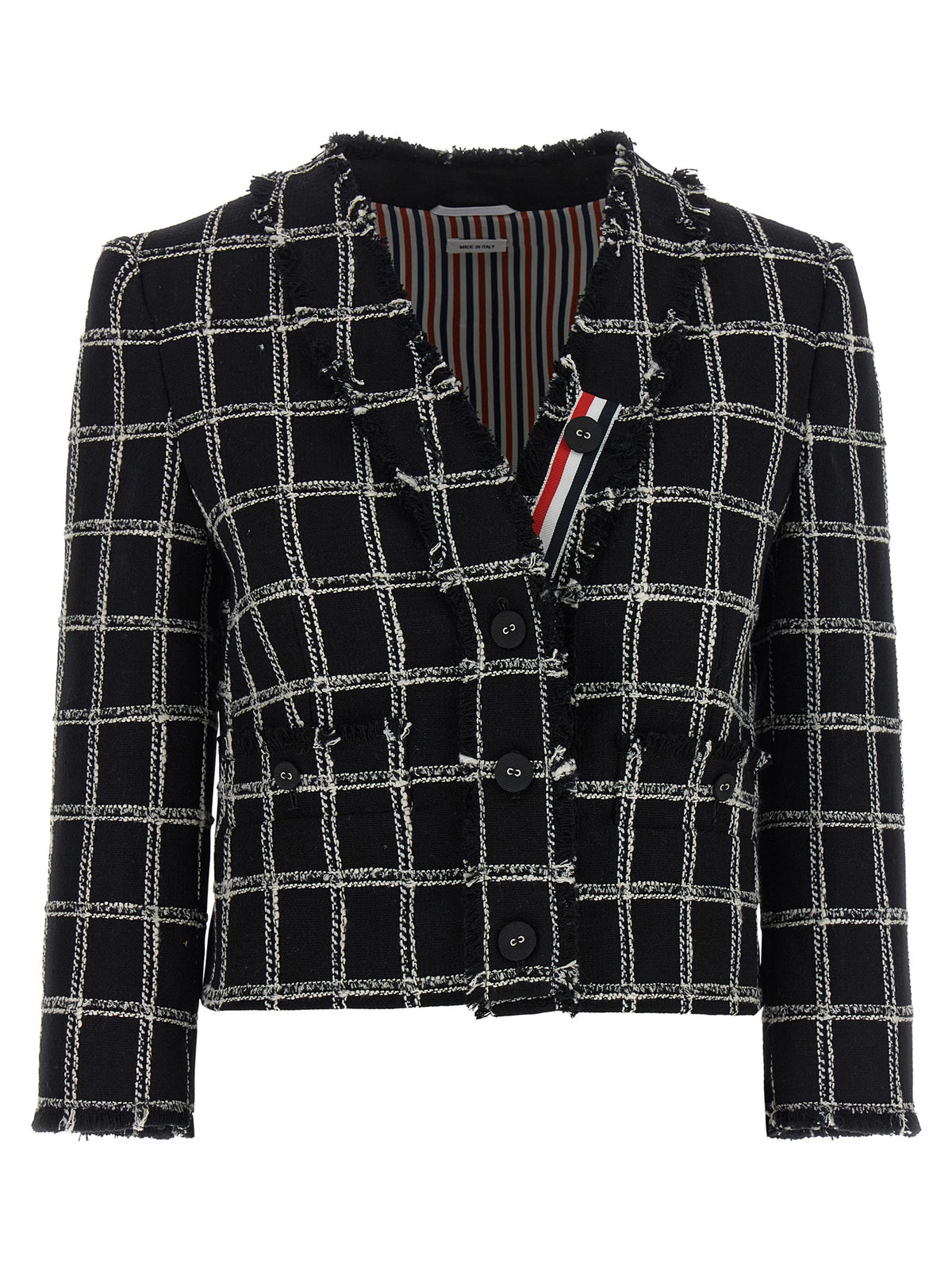 Thom Browne Women Tweed Blazer