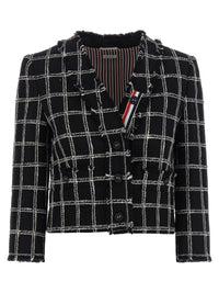 Thom Browne Women Tweed Blazer