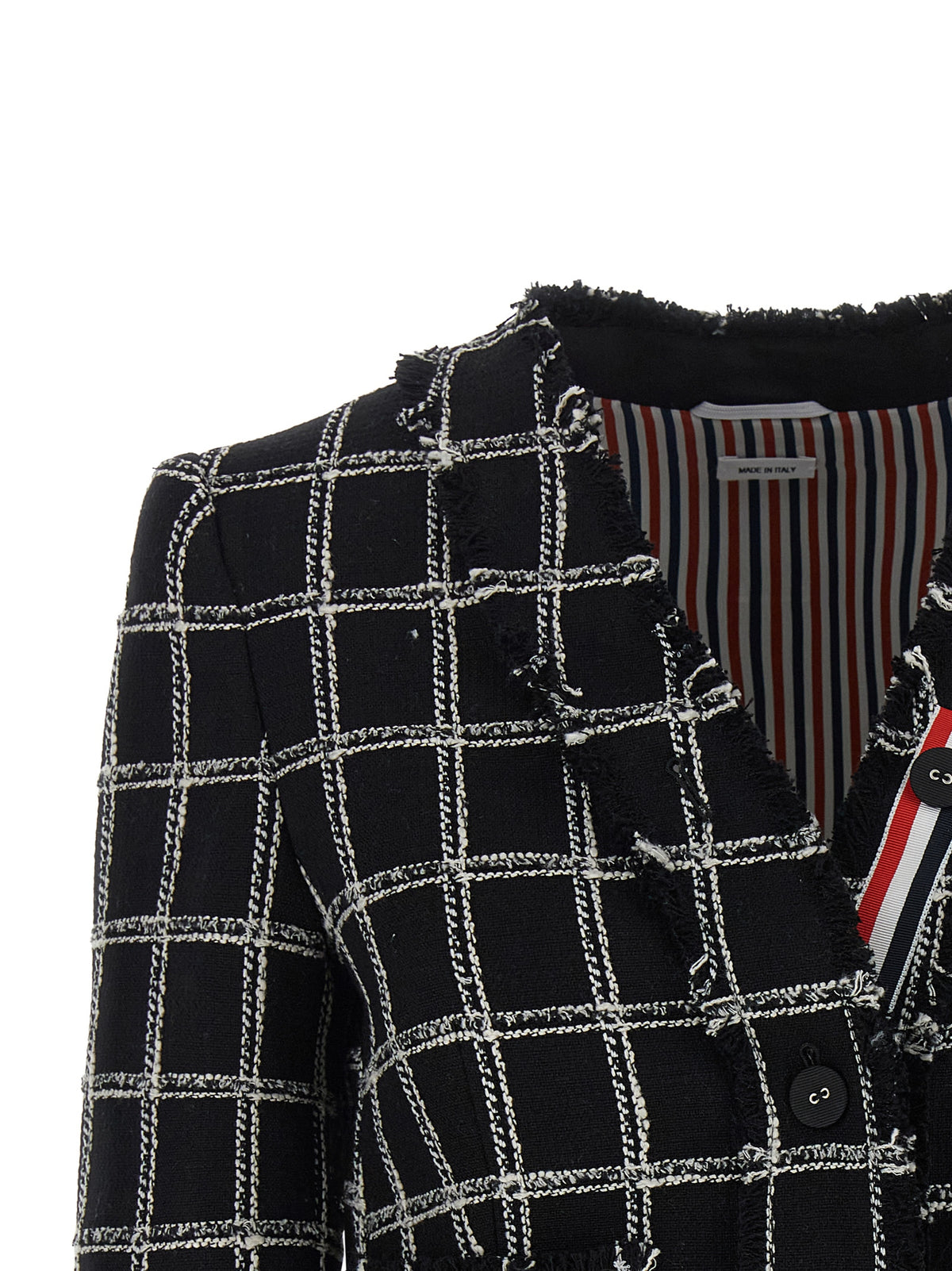 Thom Browne Women Tweed Blazer