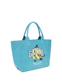 GANNI Ganni Women Medium Banana Print Tote Bag