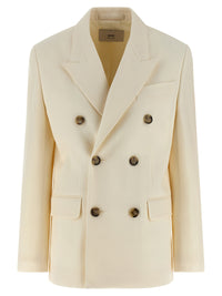 Ami Paris Women Wool Blazer