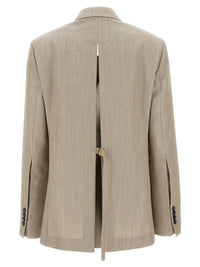 Ami Paris Women Maxi Split Blazer