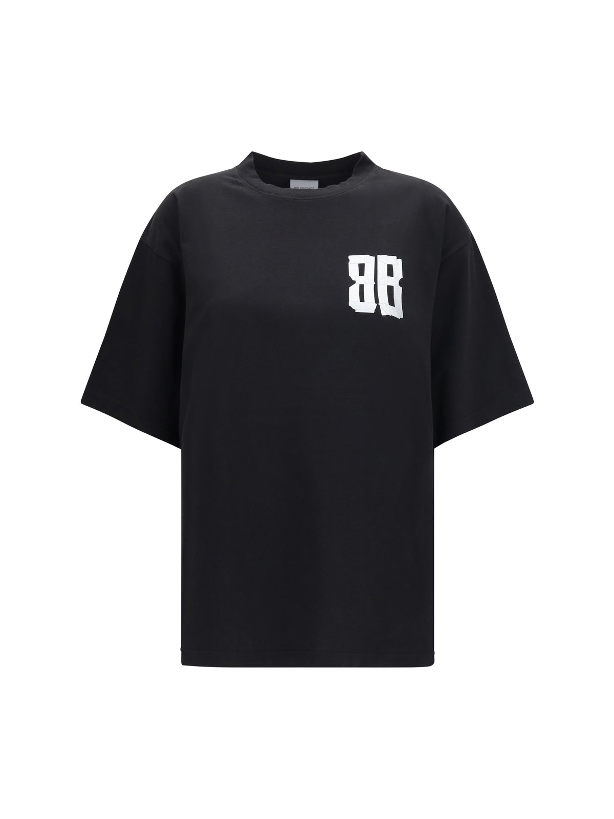 BALENCIAGA Balenciaga Women Glitter Logo T-Shirt