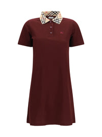 BURBERRY Burberry Women Polo-Style Cotton Dress