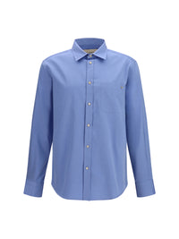 VALENTINO Valentino Men Lightweight Cotton Shirt With Vgold