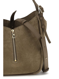 Loewe Women Hammock Flip Suede Handbag