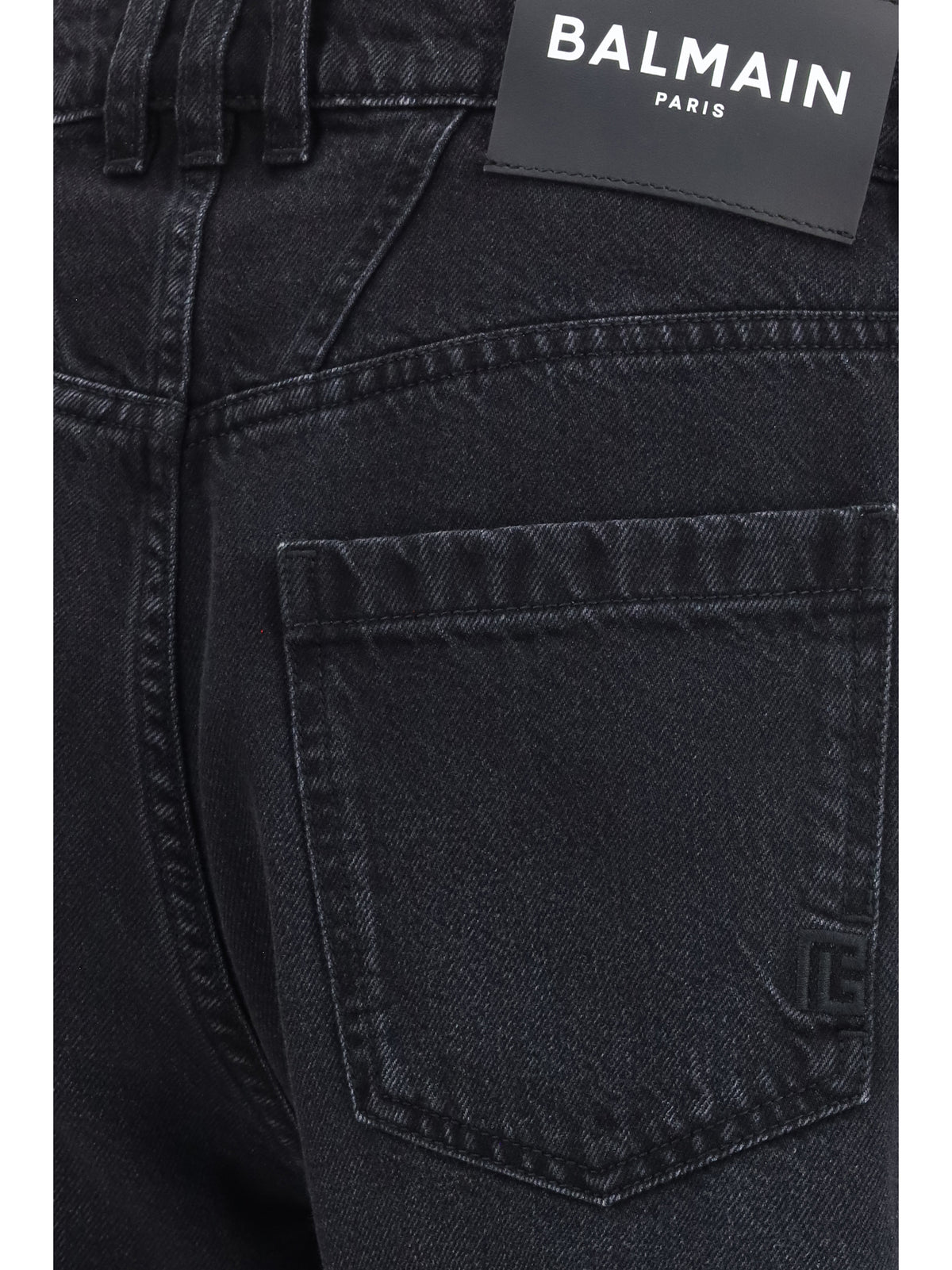 Balmain Men Straight-Leg Denim Jeans