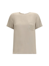Max Mara Women Pagano Silk T-Shirt