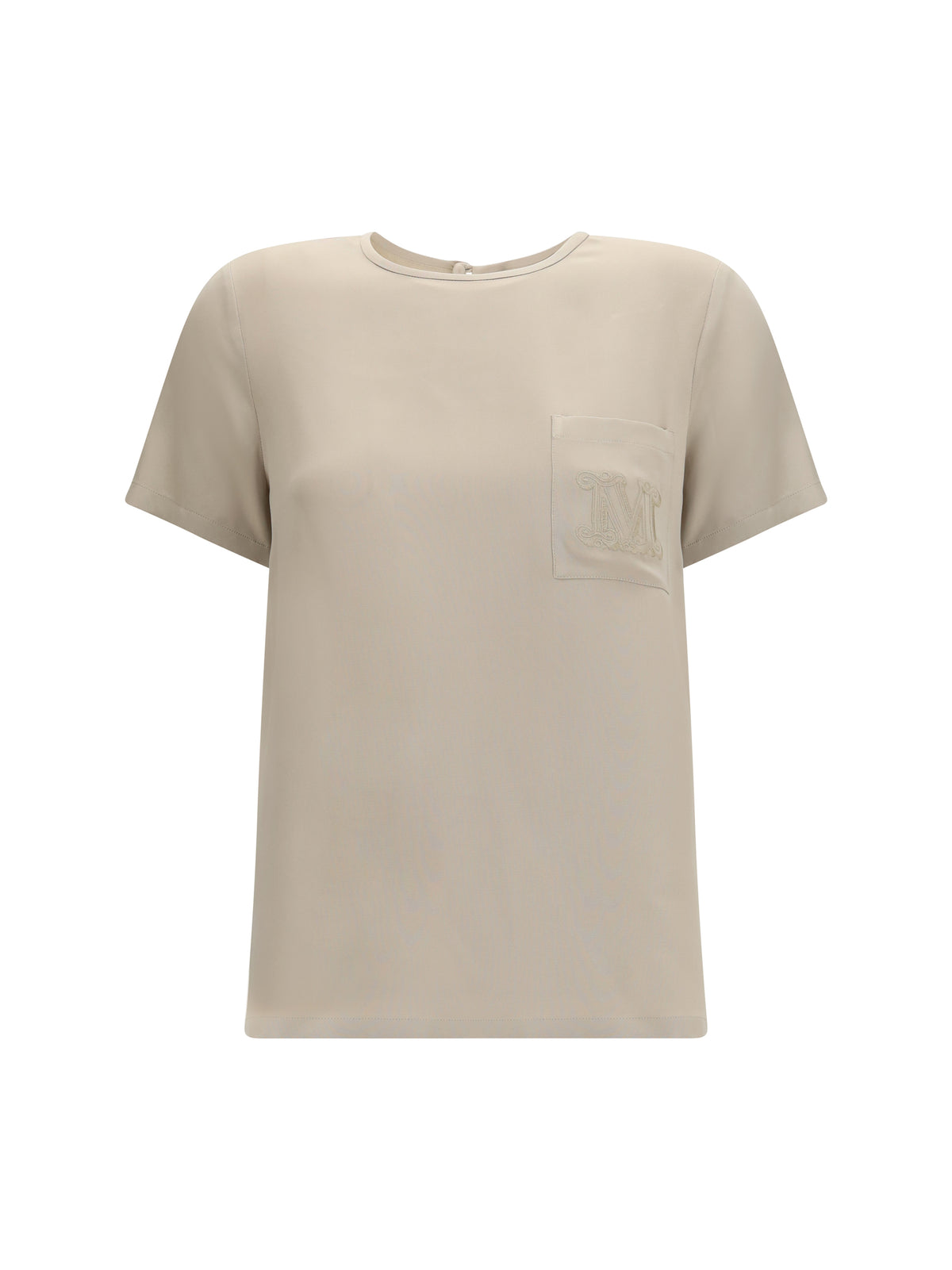 Max Mara Women Pagano Silk T-Shirt